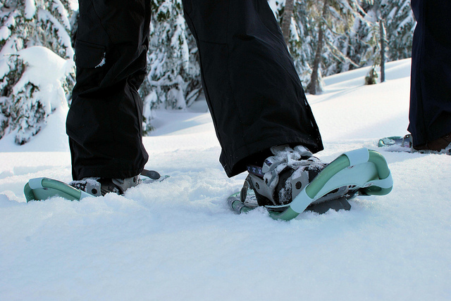 Snowshoeing - Image Credit: https://www.flickr.com/photos/kneoh/5508701344